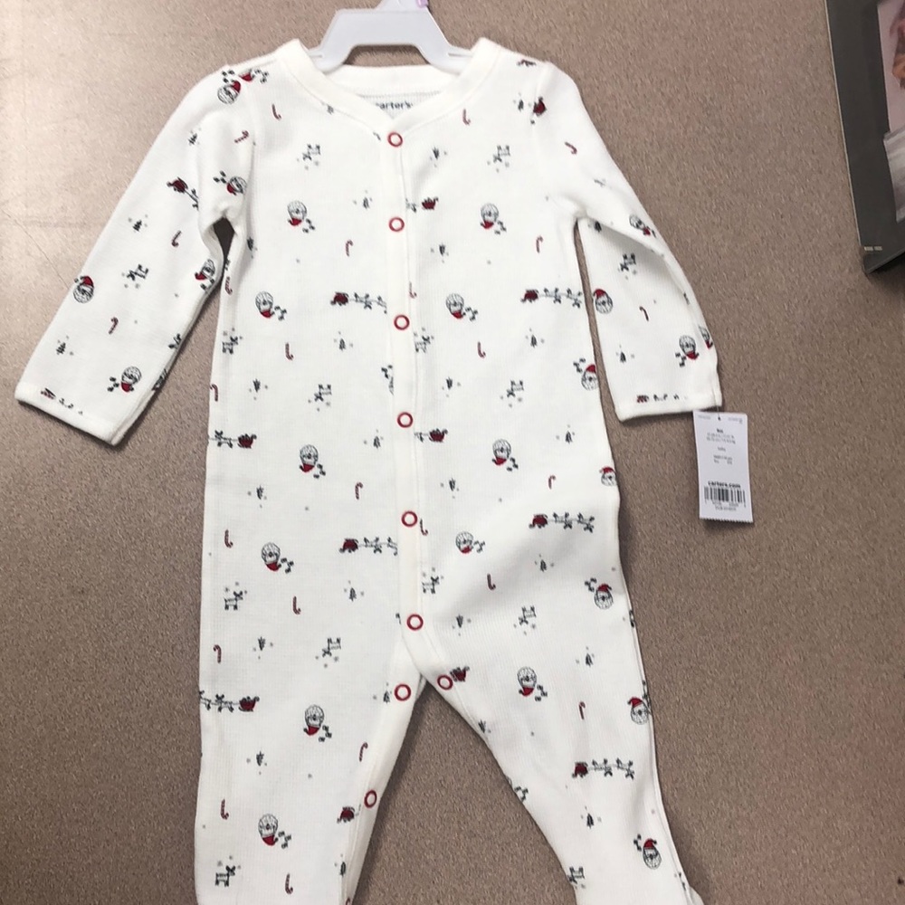 Christmas footie pajamas